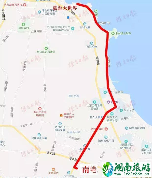 2022烟台灯光秀表演时间 附灯光秀观光线路信息