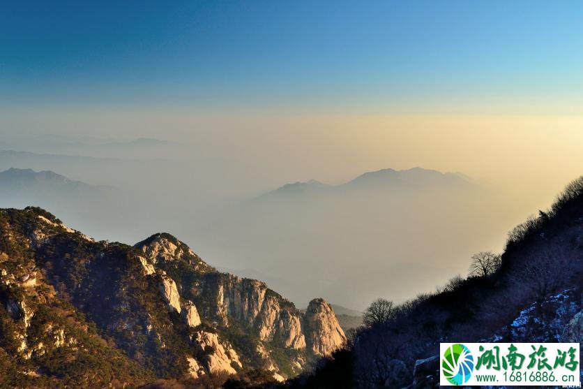 泰山风景区登山路线推荐