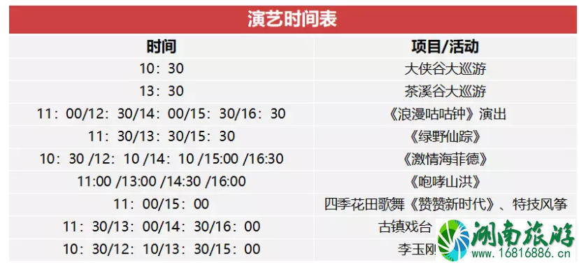 2022国庆深圳各大景点开放时间+演出时间