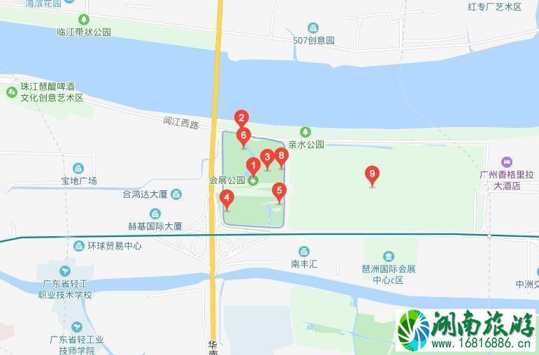 广州会展公园怎么去 广州会展公园在哪里 停车