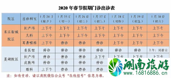 2020惠州医院春节放假时间 口罩多久换一次比较好