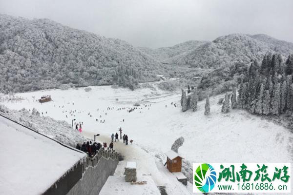 2021金佛山北坡滑雪场开放时间+门票价格