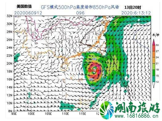 台风鹦鹉2020路径 广东台风有哪些