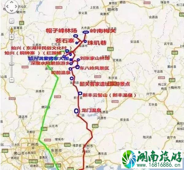 广东省道S244是从哪儿到哪儿 沿途景点-线路景点地图