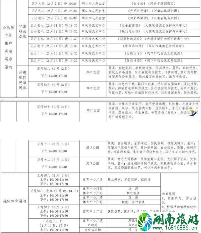 2022周口春节期间天气情况 2022周口春节文化活动攻略