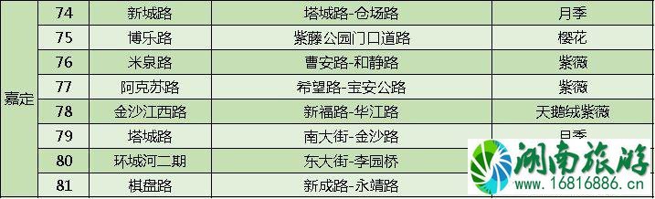 上海打造118条花道 上海全市各区域花道汇总