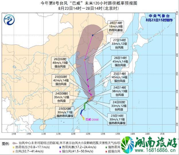 2020台风巴威对上海影响 上海天气