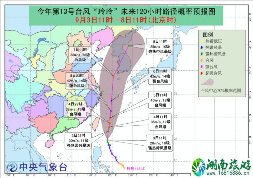 台风玲玲什么时候登陆 2022台风玲玲会影响上海吗 台风玲玲最新路径图